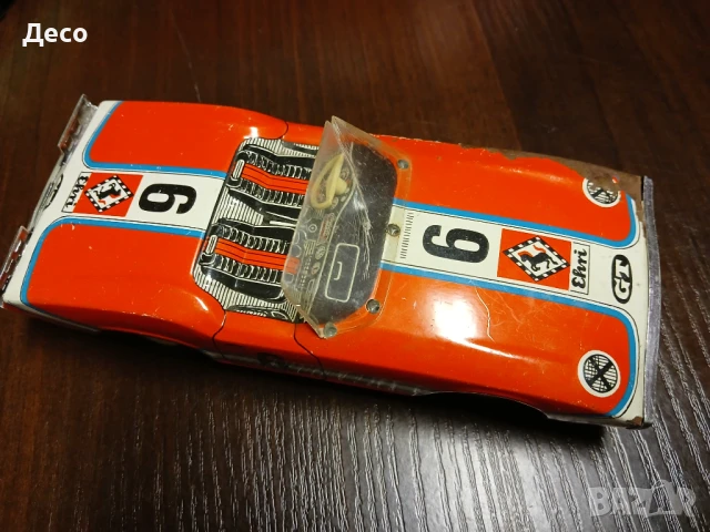 Стара ламаринена количка EHRI- ГДР., снимка 2 - Колекции - 50851923