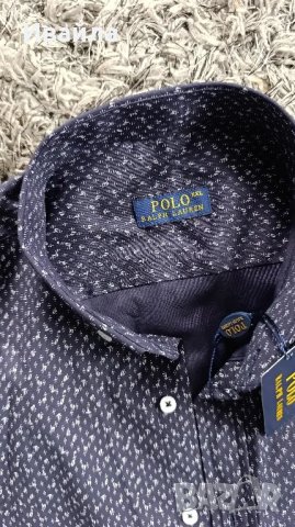 Нова мъжка риза с дълъг ръкав Polo Ralph Lauren , снимка 10 - Ризи - 49694772