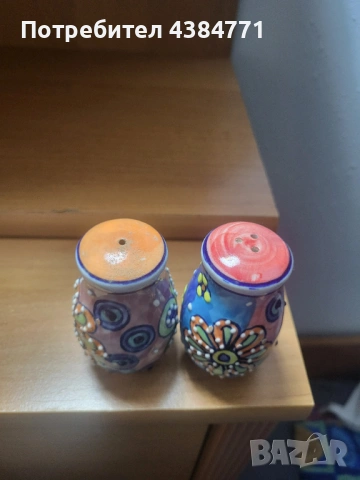 Солница и пиперница - комплект, снимка 3 - Аксесоари за кухня - 53651539