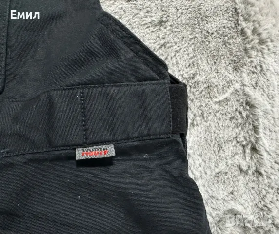 Мъжки гащеризон Würth Professional work Trousers, Размер 48, снимка 6 - Панталони - 47489634