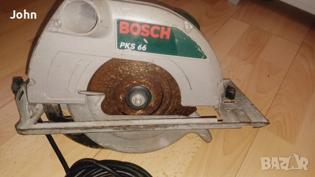 Ръчен Професионален Циркуляр Бош BOSCH PKS 66, снимка 7 - Други инструменти - 52065721