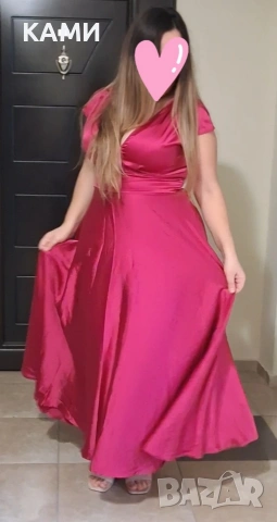 Уникална рокля за повод М/Л, снимка 4 - Рокли - 54021714