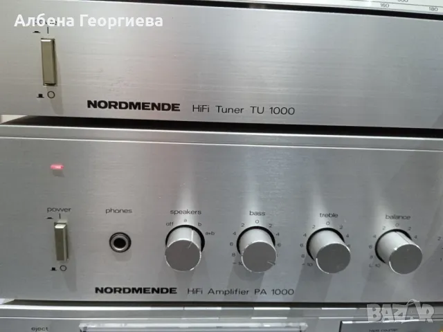 Стерео система NORDMENDE HI-FI TUNER TU 1000, снимка 7 - Ресийвъри, усилватели, смесителни пултове - 48067458