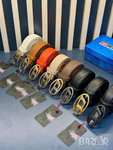 колан от естествена кожа в кутия diesel 