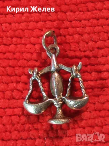 ЗОДИЯ ВЕЗНИ АСТРОЛОГИЧЕН СРЕБЪРЕН МЕДАЛЬОН СРЕБРО ВИСОКА ПРОБА СТАРА РЪЧНА АРТ ИЗРАБОТКА 26174, снимка 10 - Антикварни и старинни предмети - 49551690