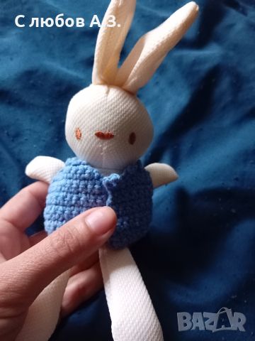 Великденски зайчета, снимка 9 - Плюшени играчки - 45322529