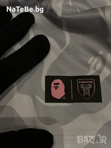 Тениска Inter Miami x Bape, снимка 4 - Тениски - 48409403