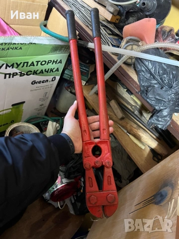 Стара ножица за арматура