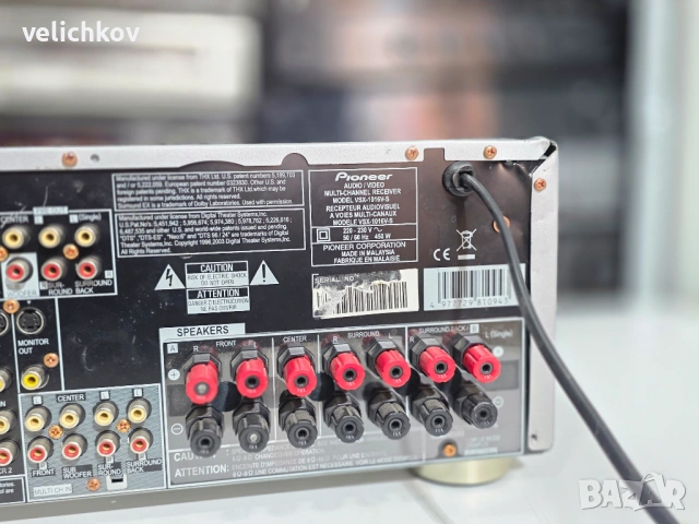 🔥 Pioneer VSX-1016V – 15 кг истинска мощ! 🔊, снимка 10 - Ресийвъри, усилватели, смесителни пултове - 53807123