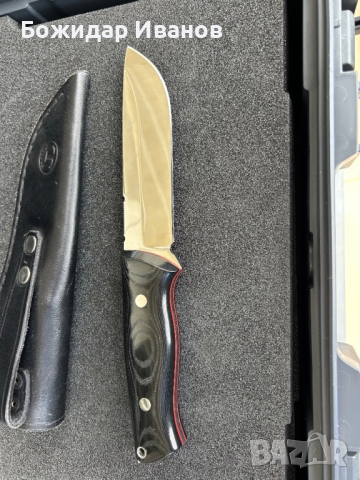 Продавам нож на български майстор, снимка 4 - Ножове - 48933195