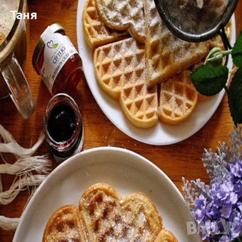 Гофретник с терморегулатор и незалепващи плочи – перфектни гофрети всеки път, снимка 5 - Гофретници - 52470033