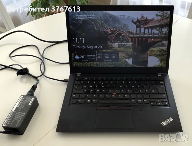 Lenovo ThinkPad T480s Core i7 - нов внос, снимка 2 - Лаптопи за работа - 47001405