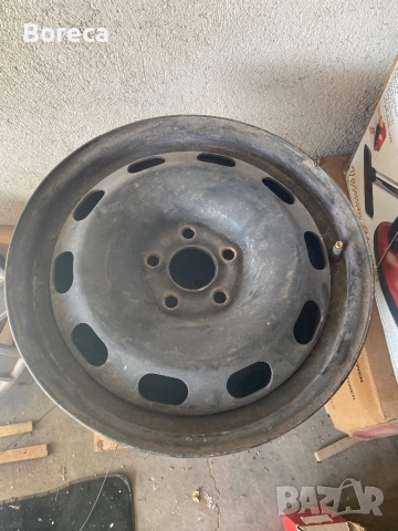 Железни джанти 5х112 15", снимка 2 - Гуми и джанти - 52314264
