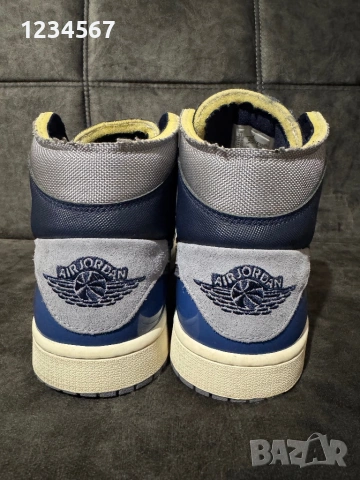 Nike Air Jordan 1 Mid SE Craft Obsidian French Blue., снимка 3 - Маратонки - 53989352