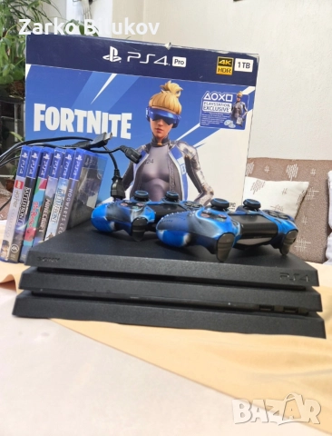 PlayStation 4 Pro с игри 