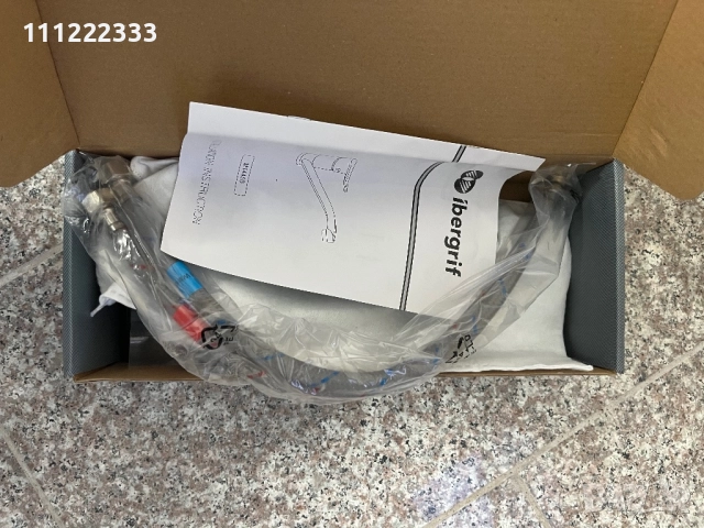 КУХНЕНСКИ СМЕСИТЕЛ IBERGRIF, 13 СМ ВИСОЧИНА,‎ 360° ВЪРТЕНЕ, 35ММ МОНТАЖЕН ОТВОР, УСТОЙЧИВ НА КОРОЗИЯ, снимка 3 - Други - 51852194