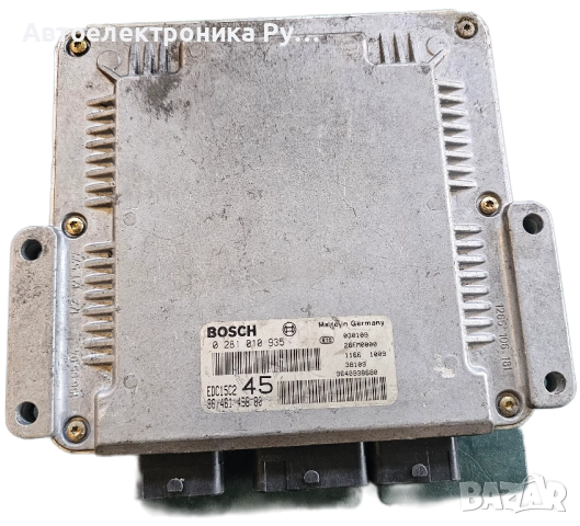 компютър двигател PEUGEOT 307 2.0 HDI BOSCH 0 281 010 935, EDC15C2 45,96 502 214 80, 96 409 386 80 