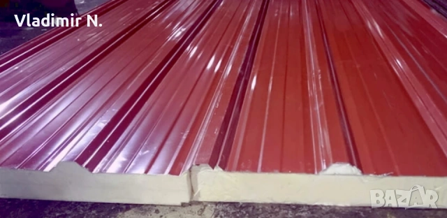 Сандвич панели (Стенни и Покривни), снимка 2 - Строителни материали - 54052165