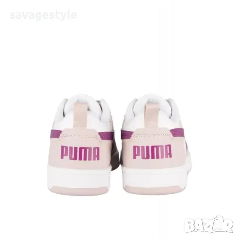 Дамски маратонки PUMA Rebound V6 Lo Shoes White/Pink, снимка 2 - Маратонки - 48626172