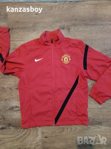 Nike Manchester United - страхотно мъжко горнище 2010-11, снимка 4 - Спортни дрехи, екипи - 51937553