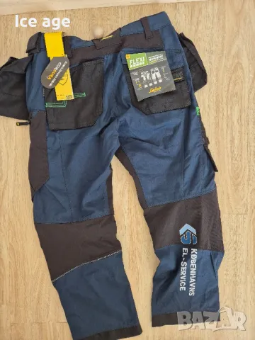 Snickers 6902 flexiwork work trousers панталон размер 104, снимка 4 - Панталони - 49841578