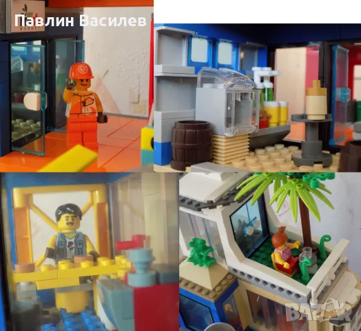 Комплект Лего град Lego city уникален дизайнерски сет, снимка 6 - Конструктори - 49007816