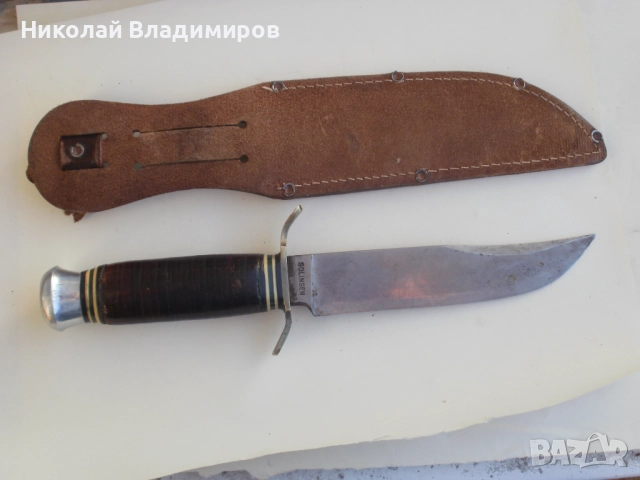 Нож Solingen немски оригинален германски солинген, снимка 12 - Ножове - 52913377