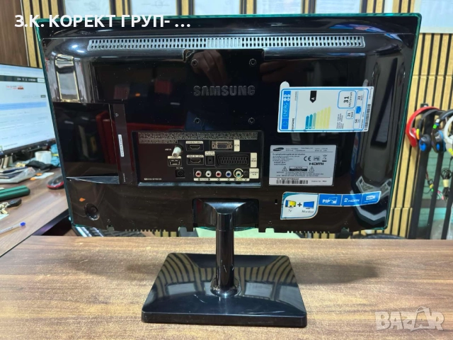 Телевизор- монитор Samsung T22D390EW 22" Full HD, снимка 2 - Телевизори - 52513132