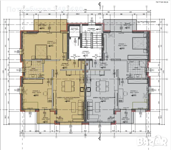 Сграда в кв. Червена Стена, гр. Хасково, снимка 6 - Aпартаменти - 47167243