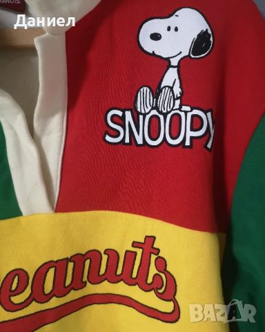 Блуза Zara Snoopy Peanuts , снимка 2 - Блузи с дълъг ръкав и пуловери - 45375773