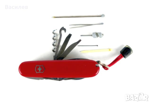 Оригинално швейцарско ножче VICTORINOX SWISS CHAMP, снимка 7 - Ножове - 46191813