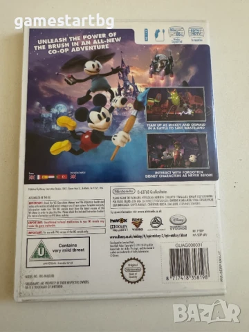 Disney Epic Mickey 2 за Wii / Wii U, снимка 2 - Игри за Nintendo - 51205696