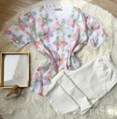 памучни дамски комплекти , снимка 2 - Спортни екипи - 50408404