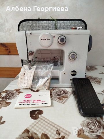 Метална шевна машина RICCAR, снимка 10 - Шевни машини - 53698665