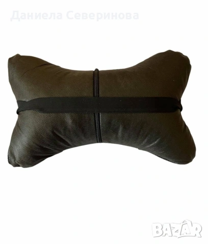 Комплект от два броя ергономични възглавници за седалка с ластик за автомобил / Комплект от 2бр, снимка 6 - Аксесоари и консумативи - 53642032