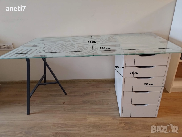 Офис столове: посетителски от естествена кожа и работни от еко кожа, снимка 4 - Столове за офис - 52614498