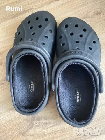 Оригинални черни чехли чехли Crocs ! 36-37 н, снимка 4 - Чехли - 47107948