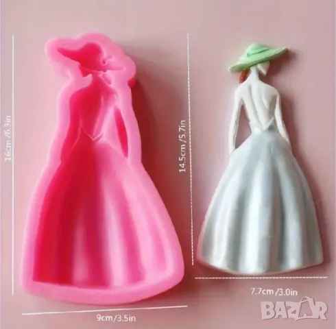 Молдове комплект 4 броя момичета , снимка 6 - Форми - 50238739