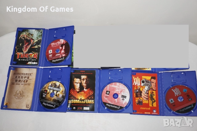 Игри за PS2 Turok Evolution/Mercenaries/Socom US NAVY/XIII/Hitman/Final Fantasy/The Sum Of All Fears, снимка 15 - Игри за PlayStation - 43824801