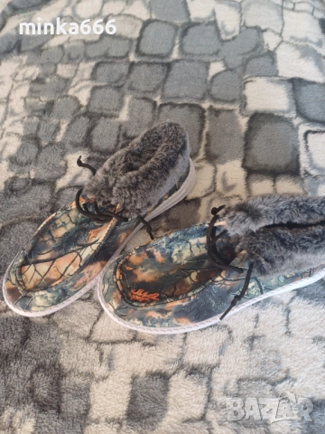 Ново!-Дамски боти с пух., снимка 5 - Дамски боти - 52879152