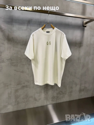 Label Groop 44 Мъжка Бяла Тениска👕Мъжка Блуза С Къс Ръкав В Бял Цвят Код Mens P.245