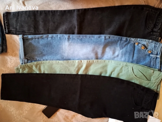 Продавам дамски дънки големи размери 42-44, снимка 2 - Дънки - 51624656