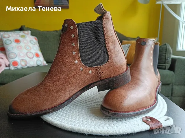 Дамски кожени боти Odd Molly 39, снимка 2 - Дамски боти - 49847550