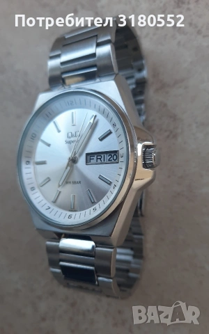 Q&Q-water resistant-мъжки часовник , снимка 2 - Мъжки - 54298423