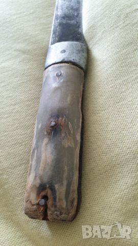 Стар кован нож с кокалени чирени, снимка 10 - Антикварни и старинни предмети - 45698549