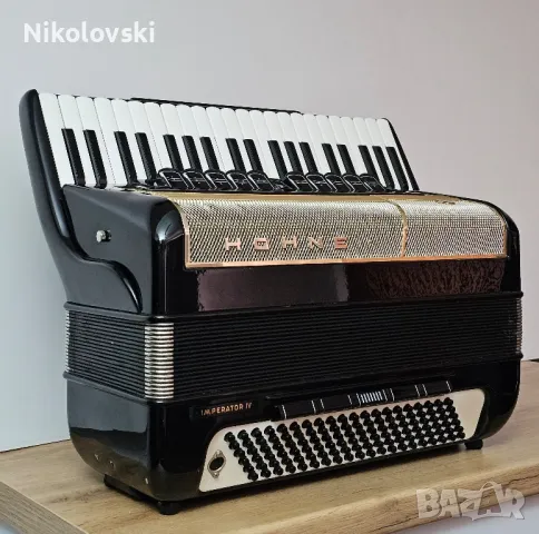 Акустичен акордеон Hohner Imperator IV, снимка 3 - Акордеони - 48782642