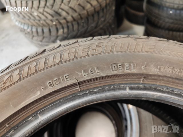 2бр.летни гуми 215/45/16 Bridgestone, снимка 3 - Гуми и джанти - 46257777