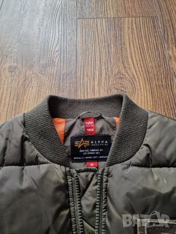 Страхотна мъжка грейка елек ALPHA INDUSTRIES размер M , снимка 5 - Якета - 53227468