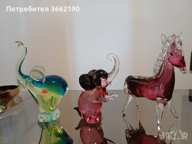 Сет от Мурано фигурки