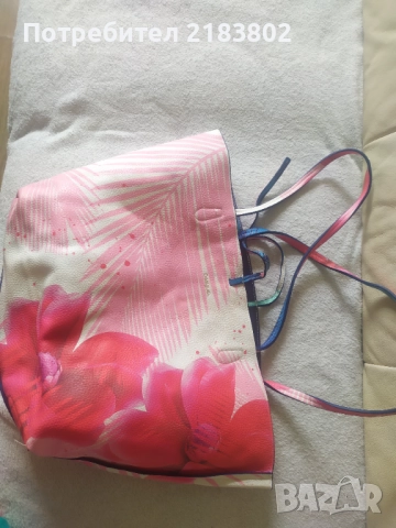 Двулицева чанта Desigual, снимка 4 - Чанти - 51493537